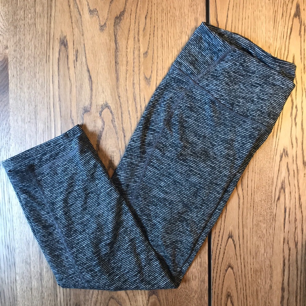 Old navy heather striped leggings
